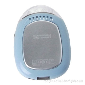 Power bank with hand warmer, fashionable appearance, 2,500mAh capacity